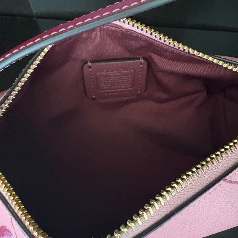 Coach Cherry Print Nolita Barrel Bag - Picture 4 of 6